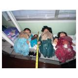 Lot of Old Porcelain Dolls