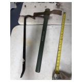 Crowbar & Hand Hoe