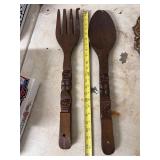Large FORK/SPOON home wall decor