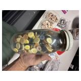 Large Jar full Vintage Buttons