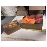 2 matching: Angel theme storage containers