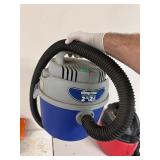 2 small working shop vacs