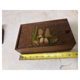 Vintage Mushroom Storage Box