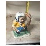 Vintage Made in Japan Football Flower Planter 1960