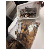 Crafting Supplies and Wood Tiles