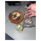 Lot of various Vintage items 1972 collectors plate