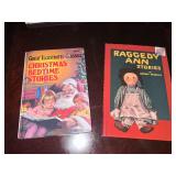 4 vintage books: SNOW WHITE RAGGEDY ANN more