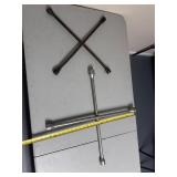 2 Large Lug Wrenches