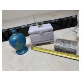 2 LOTS Combined: Keepsake Boxes and 10 angels