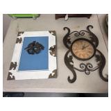 Decorative Wall Clock & Bird Hangers