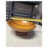 Nice vintage wood serving bowl