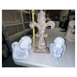 3 pc: new old stock: home table decor lot