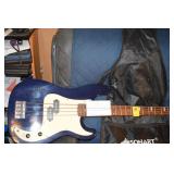 JOHN LODGE SIGNED GUITAT  WOODY BLUES