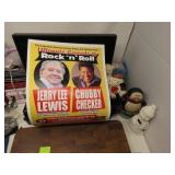 CHUBBY CHECKER SIGNED LOBBY POSTER