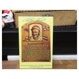 RALPH KINER SIGNED POSTCARD