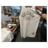 SIGNED GERVIN # 44 SAN ANTONIO BASKET BALL JERSEY
