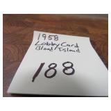 LOBBY CAED THE CAMP ON BLOOD ISLAND  1958