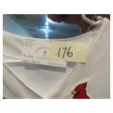 SIGNED OZZIE SMITH  ST. LOUIS CARDINALS  SIZE XL