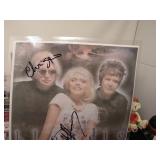 SIGNED BLONDIE  GOOD TIMES MAG LOBBY CARD