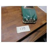 SIGNED JAY LENO  W/ WITH DRAWING GREEN JAGUAR