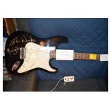 JOHN WAITE  SIGNE GUITAR  INSCRIBED