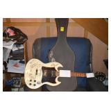 VANILLA FUDGE  SIGNED GUITAR BY WHOLE BAND