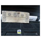 THE HOBOKEN BANKING ONE DOLLAR NOTE