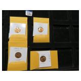 LOT JV  ERROR COINS  2 1963 P / 1969 S LINCOLN