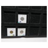 1944 LINCOLN CENT & 1955 & 1958 NICKEL