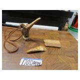 LOT DM 34 HORN WHISTLE  & BEAR CLAW