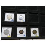 1918 INDIA 1/2 ANNA / 1949 EAST AFRICA 1 SHILLING