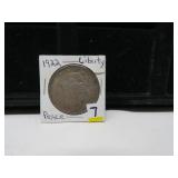 1922 PEACE SILVER DOLLAR