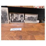 LOT K 11 JF KENNDY  FOOTBALL TEAM  & PRESIDENT IKE