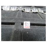 BRACELET BLACK SILVER