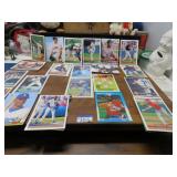 STACK OF BASEBALL CARDS