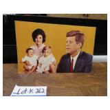 LOT K1 J.F KENNDY & FAMILY POST CARD