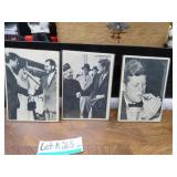 LOT K 4  JFKENNDY & WIFE WITH RICHARD NIXON