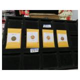 LOT JV 291 4 ERROR LINCOLN CENTS 1946 S  /2 1963 P