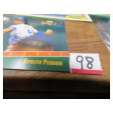 STACK OF BASEBALL CARDS