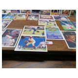 STACK OF BASEBALL CARDS DENNY MARTINEY