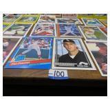 STACK OF BASEBALL CARDS