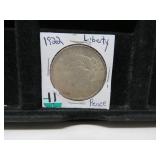 1922 PEACE SILVER DOLLAR BU