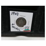 1903 V NICKEL VG