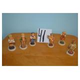 LOTCS 41  LOT OF SIX HUMMELS VERY NICE CONDITION