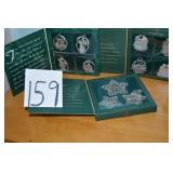 LOT CS  159  3 BOXES ORNAMENTS STAR BRIGHT