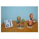 LOT CS 67 HUMMEL CONFIDENT LITTLE LADY MEDITATION