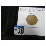 LOT FT 28 1901 INDIAN CENT