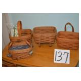 LOT CS 137 SIGNED WOODY  1992 LONAGABERGER BASKET