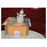 LOT CS 289 MERRY CHRISTMAS TO YOU SNOWMAN