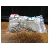 LOT FT 89 BAG OF EARLY NICKELS  20
